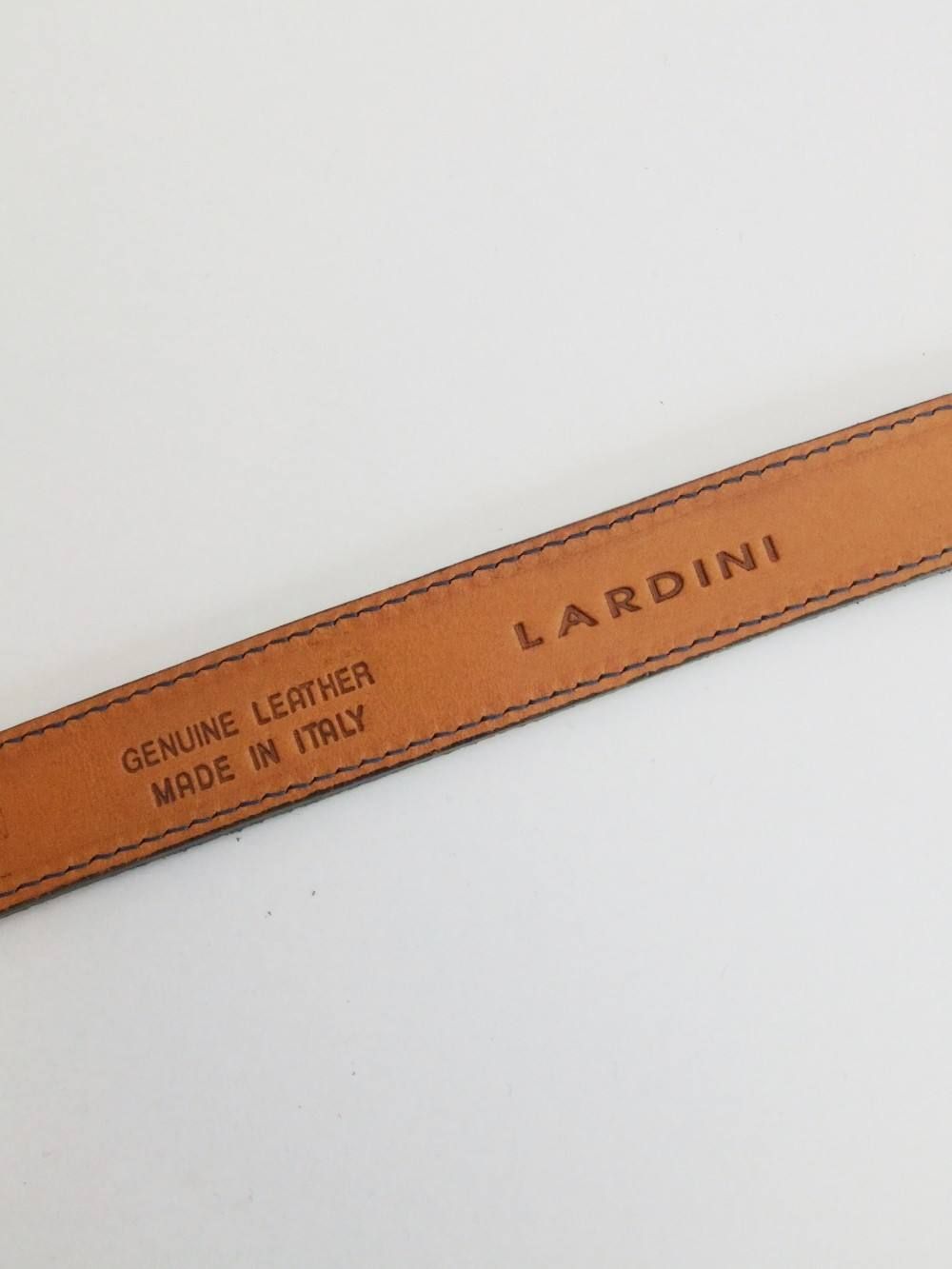 ◉ 新品未使用　試着のみ　ラルディーニ LARDINI バーガンディ　ベルト ◉ 新品未使用 試着のみ ラルディーニ LARDINI バーガンディ