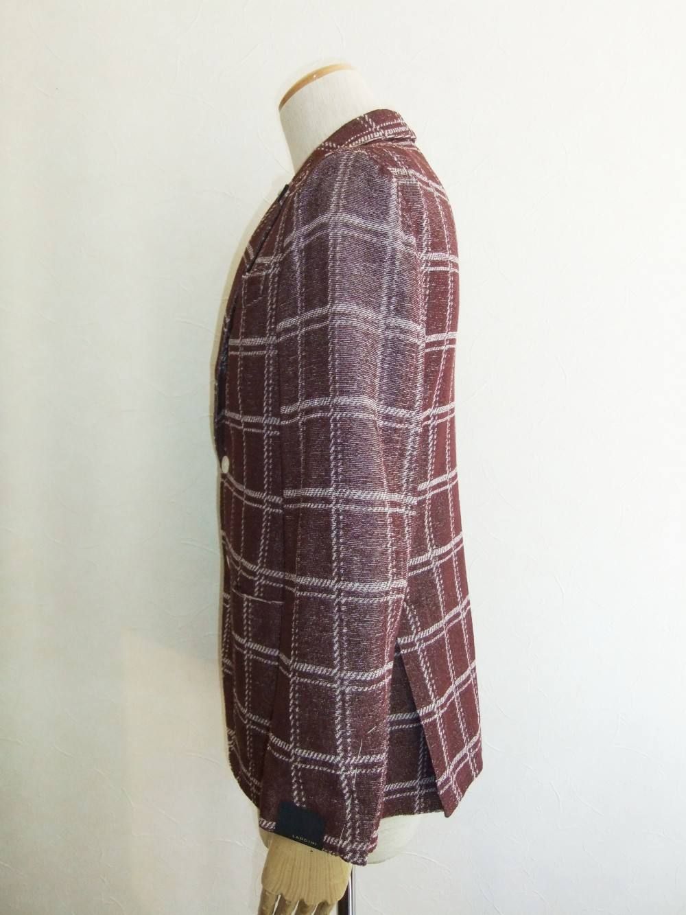 KNIT CHECK JACKET