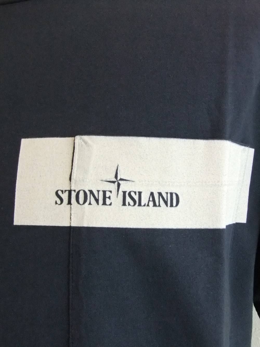 STONE ISLAND (ストーン アイランド) ラウンドネック コットン S/S Tシャツ