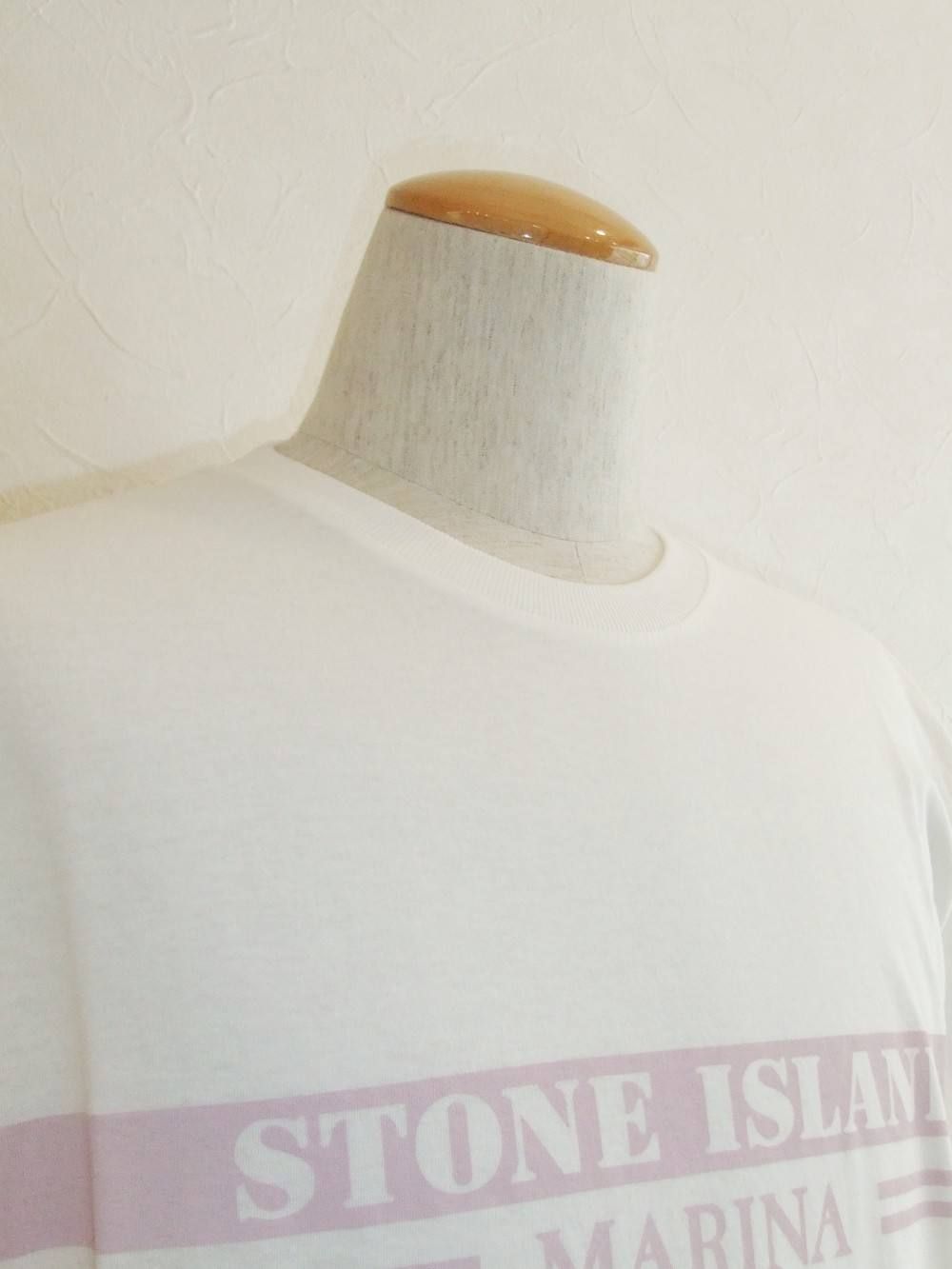 STONE ISLAND (ストーン アイランド) マリーナ 胸ロゴ S/S T-シャツ