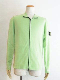 STONE ISLAND (ストーン アイランド) ジップアップ ニット