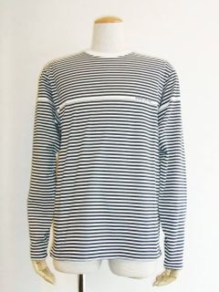STONE ISLAND (ストーン アイランド) マリーナ ボーダーL/S T-シャツ