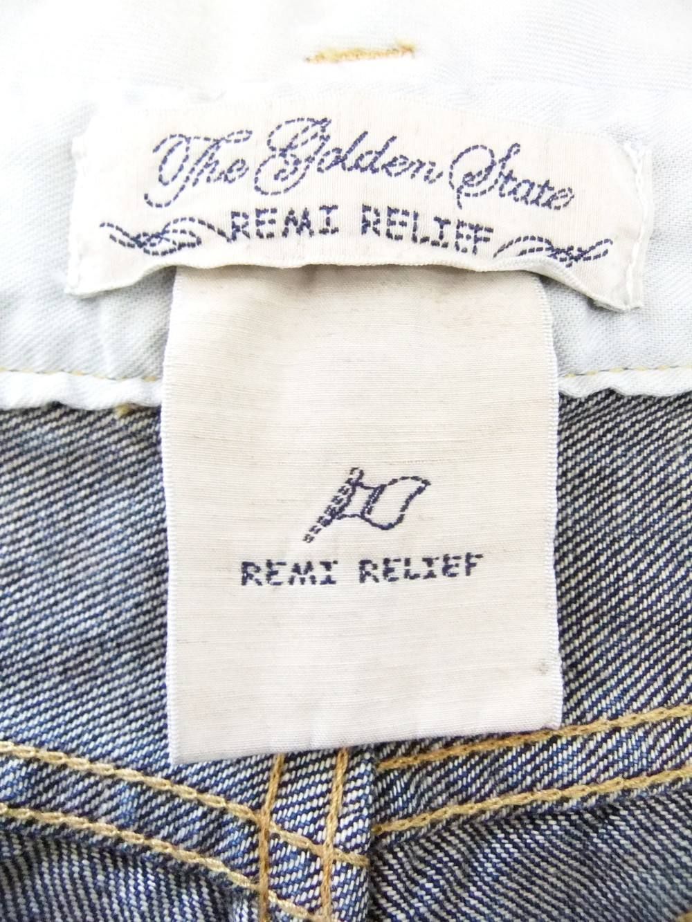 REMI RELIEF (レミレリーフ)デニム パンツ (ノーマル)