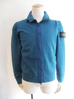 STONE ISLAND (ストーン アイランド) フルジッパー ニット カーディガン
