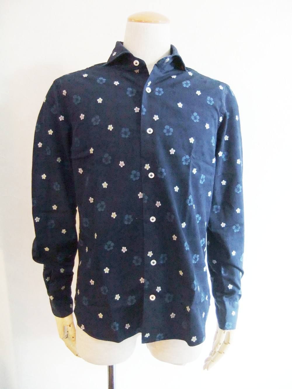 FLOWER 刺繍  SHIRT (春夏)