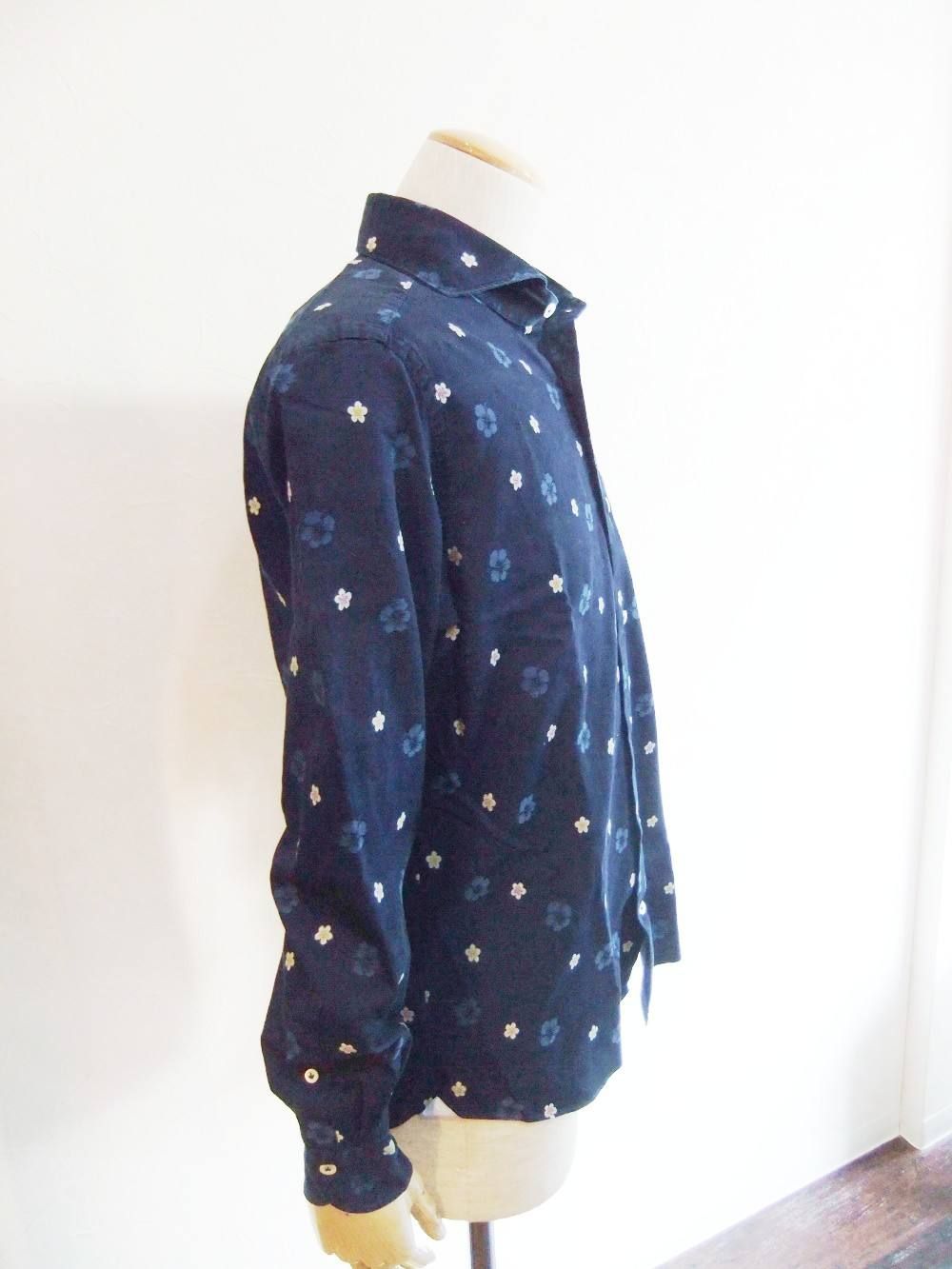 FLOWER 刺繍  SHIRT (春夏)