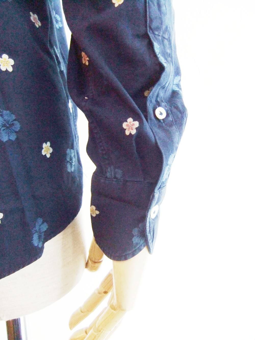 FLOWER 刺繍  SHIRT (春夏)