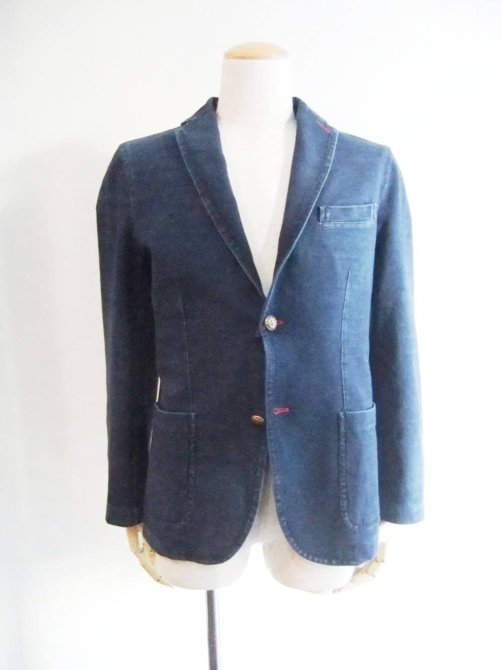 INDIGO JERSEY JACKET