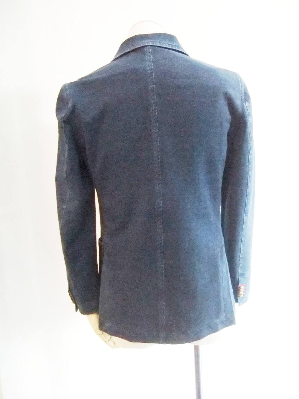 INDIGO JERSEY JACKET