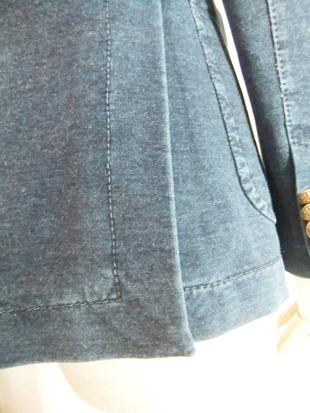 INDIGO JERSEY JACKET