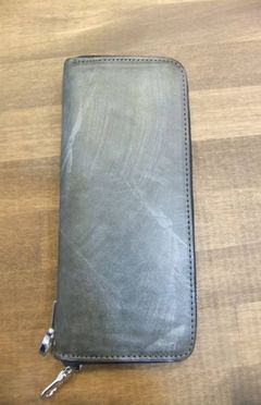 POWDER コードバンパウダーラウンドファスナーウォレット(GREY)