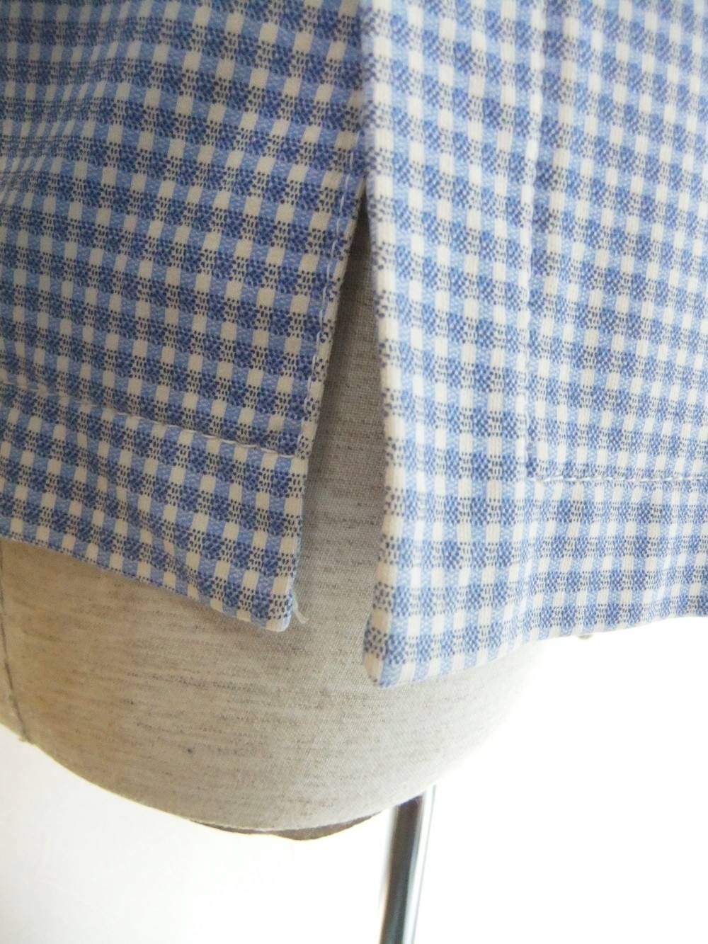 GINGHAM JERSEY JACKET ギンガムチェックジャケット