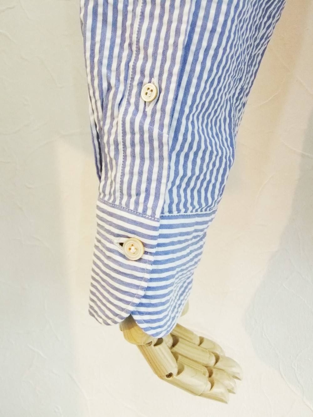 SERGIO COTTON WIDE COLLAR SHIRT カッタウェイ コットンシャツ