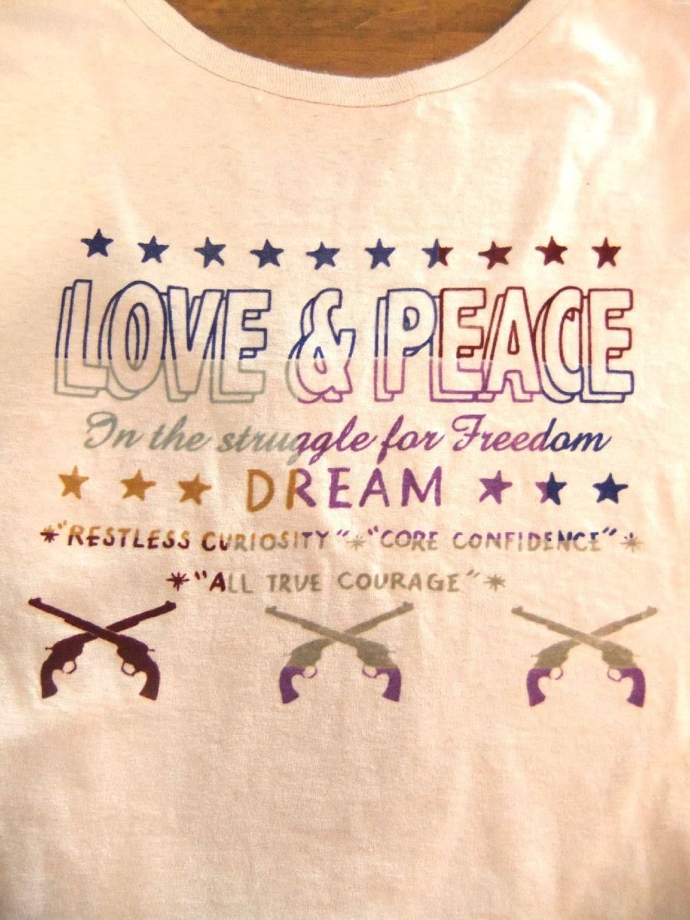 "☆& LAP & PISTOL" CRYSTAL T-OP