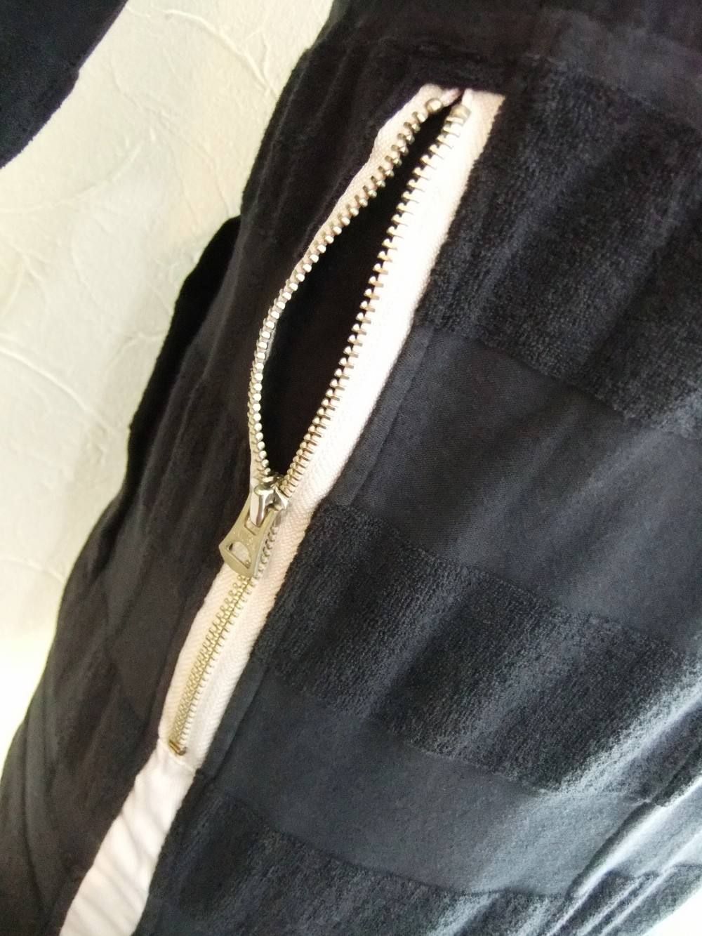 PILE WIDE BORDER PARKA