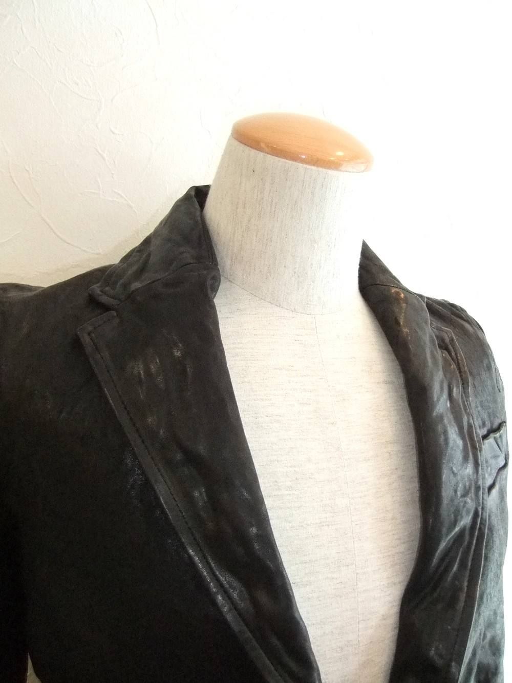 ITALY SHOULDER LEATHER JACKET