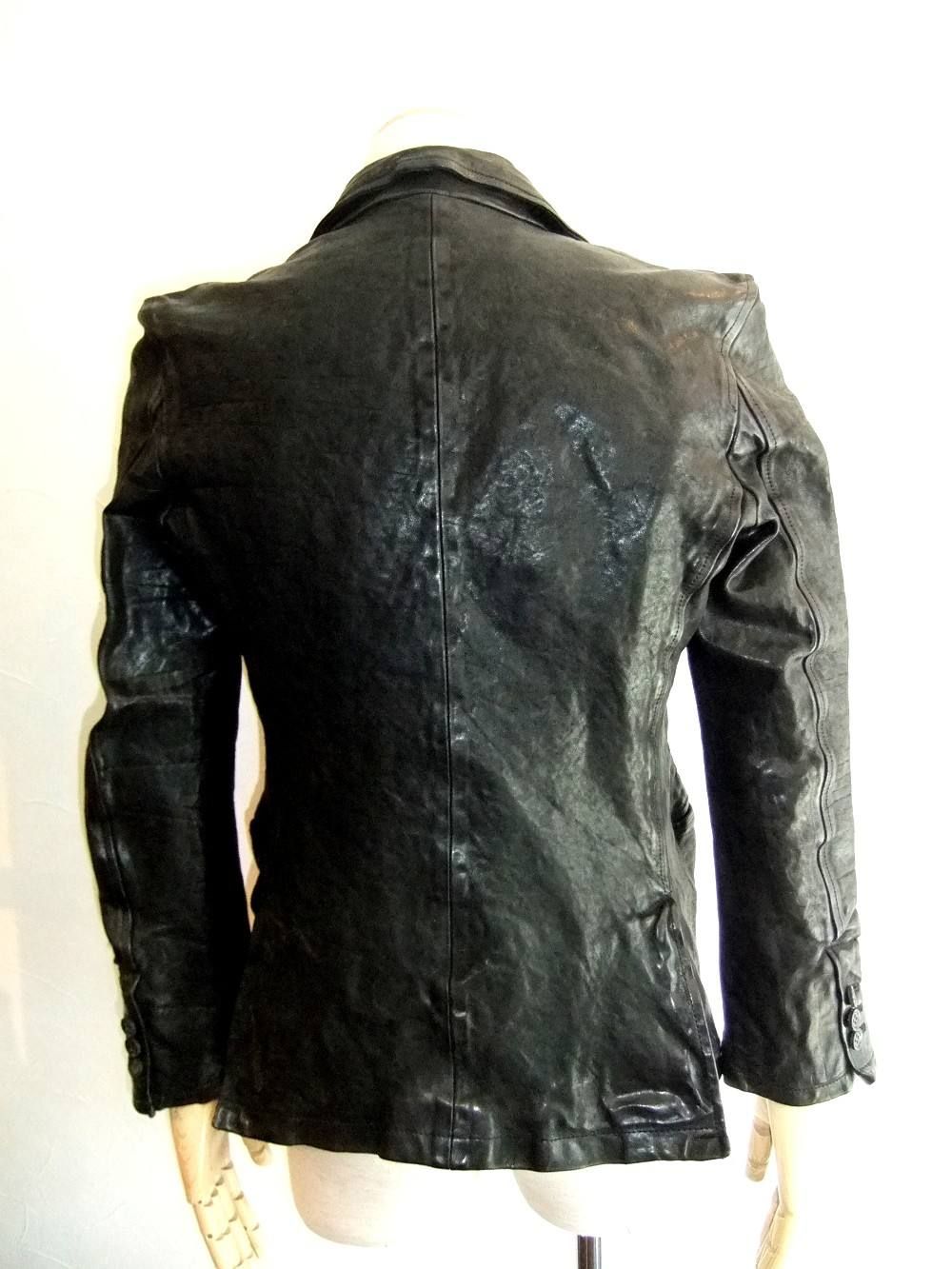 ITALY SHOULDER LEATHER JACKET
