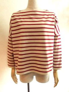 BIG MARINE BOATNECK SHIRT(RD)