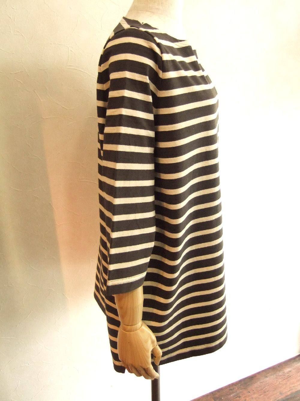 MARINE 3/4 SLEEVE DRESS(BR)