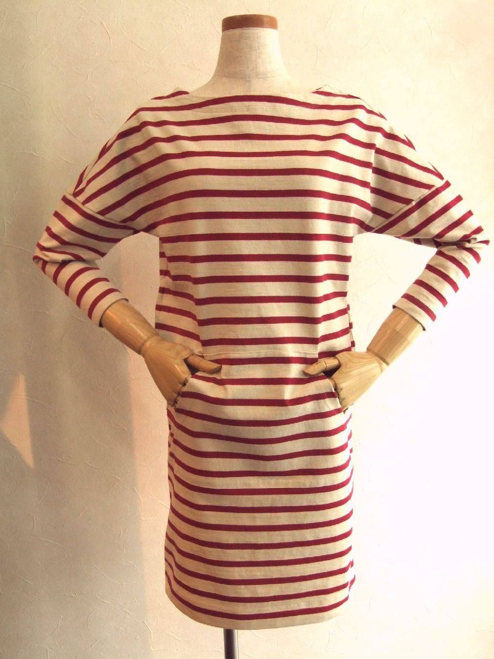 MARINE CANGAROO PKT DRESS(RD)