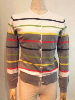 STRIPED CARDIGAN CN LS