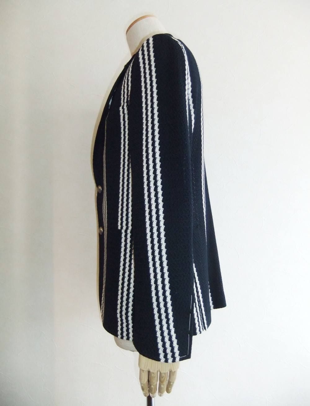 TAGLIATORE (タリアトーレ) コットン ストライプ ジャケット