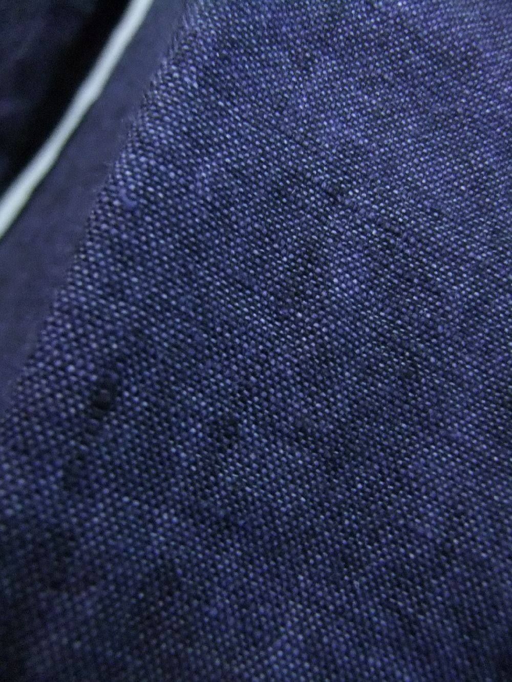 リネンシャツ (NAVY) Sergio Polso  (春夏)