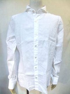 リネンシャツ (White) Sergio Polso  01060813
