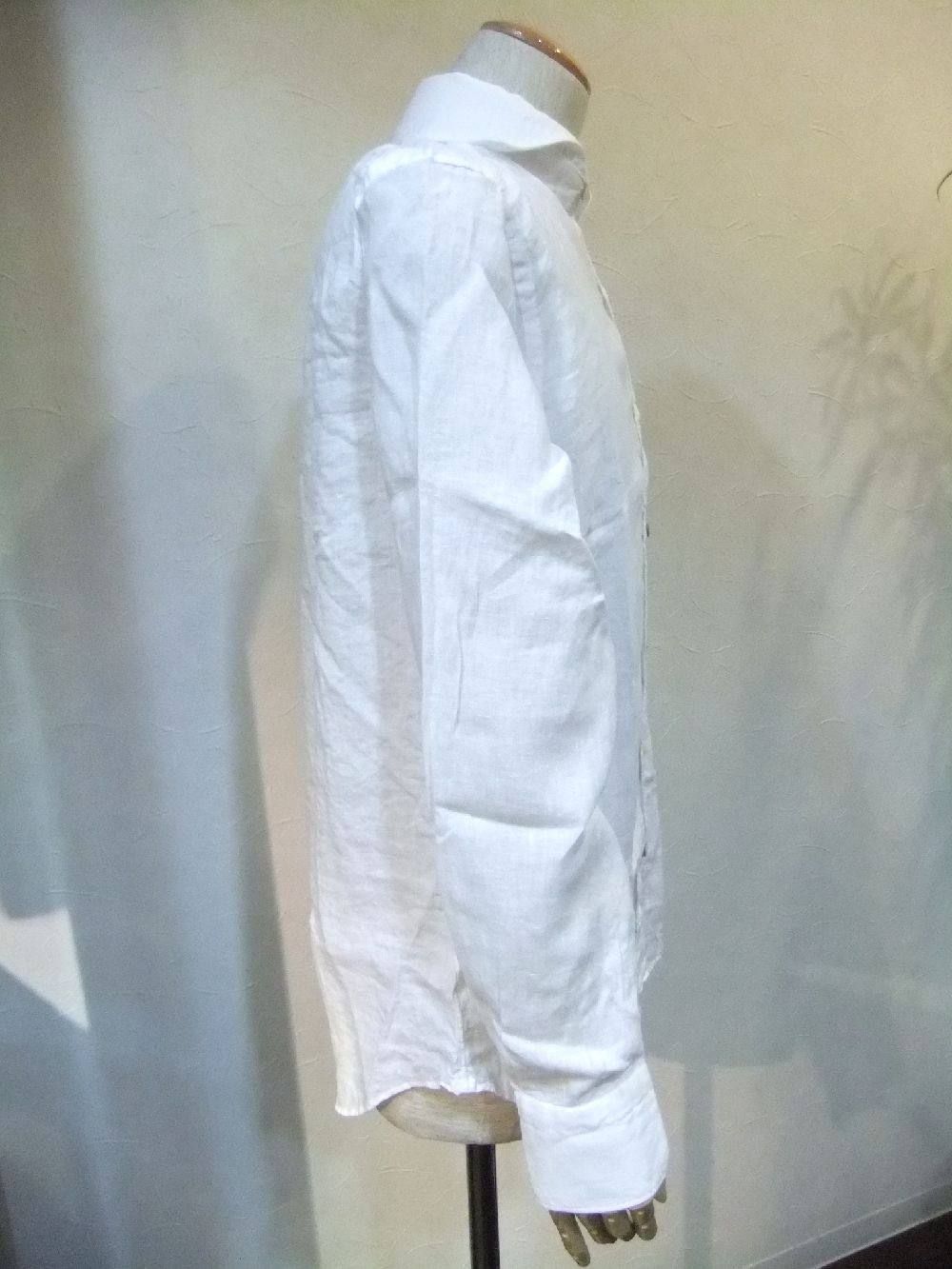 リネンシャツ (White) Sergio Polso  01060813