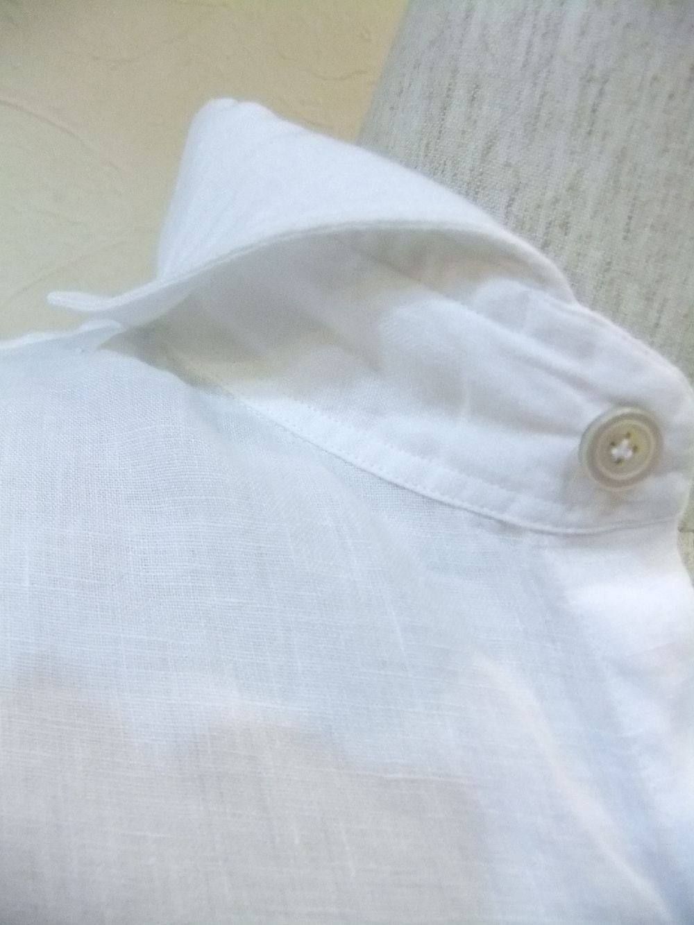リネンシャツ (White) Sergio Polso  01060813