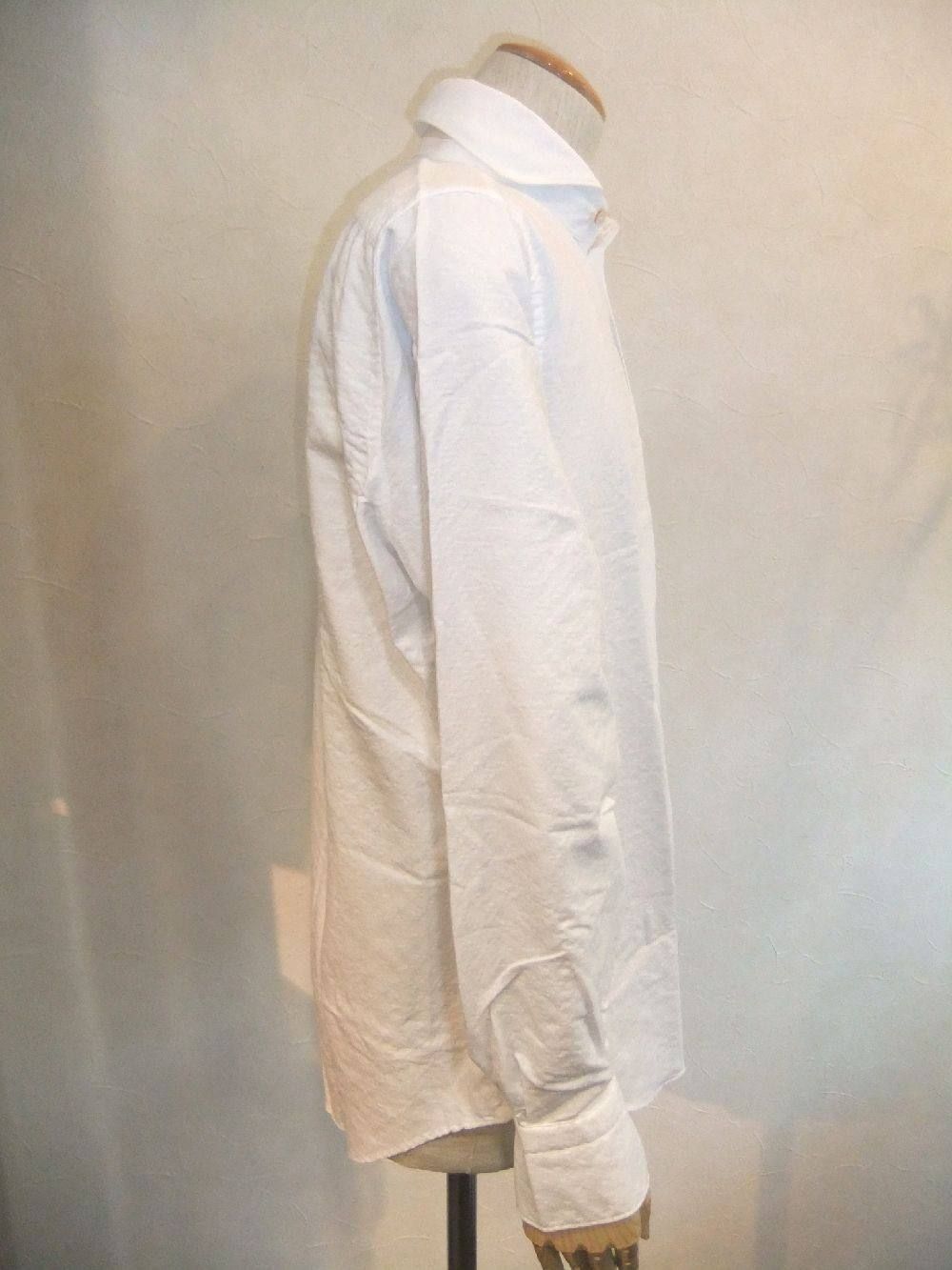 コットンホワイトシャツ Sergio Polso  (White) 08111401