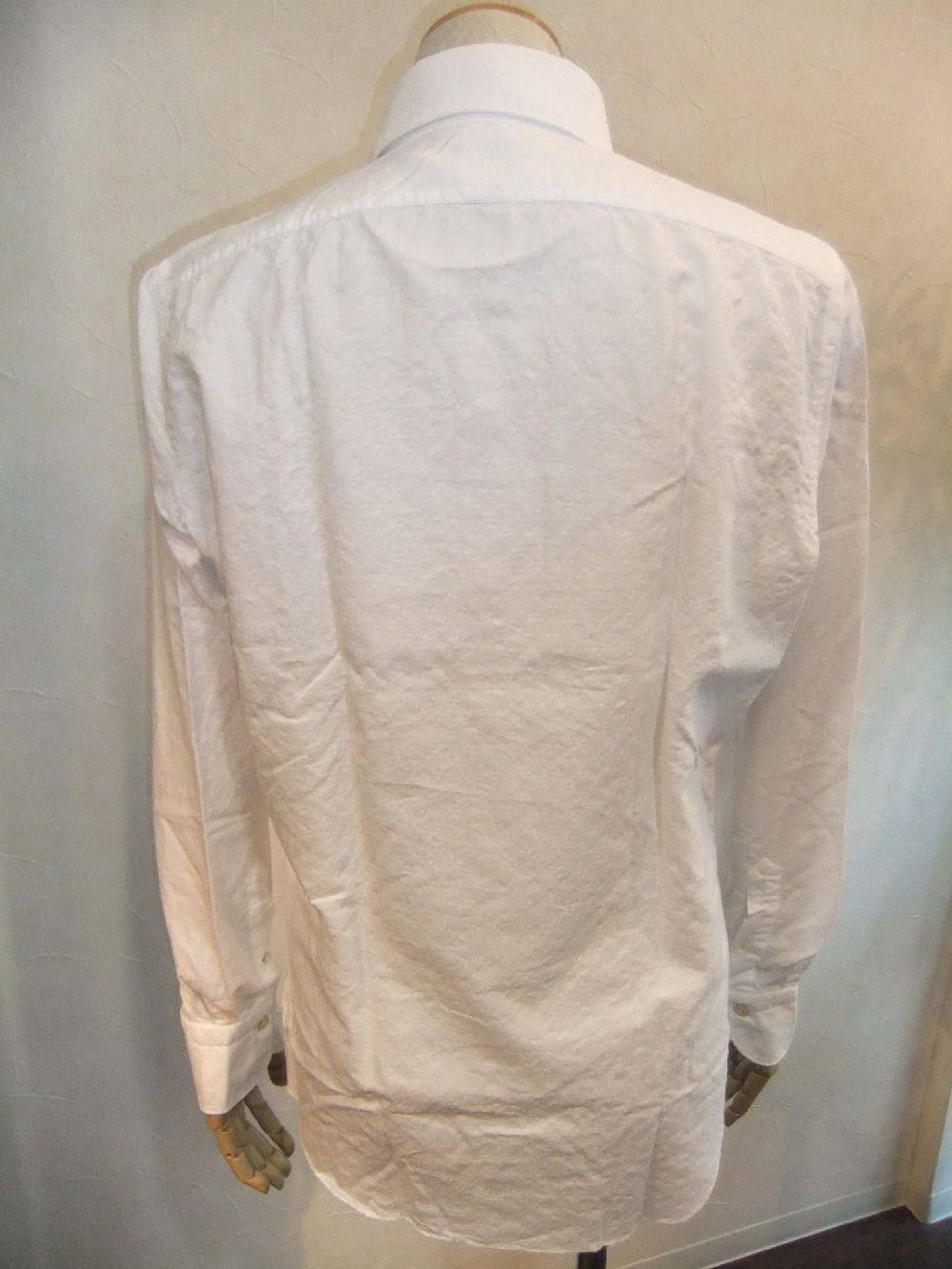 コットンホワイトシャツ Sergio Polso  (White) 08111401