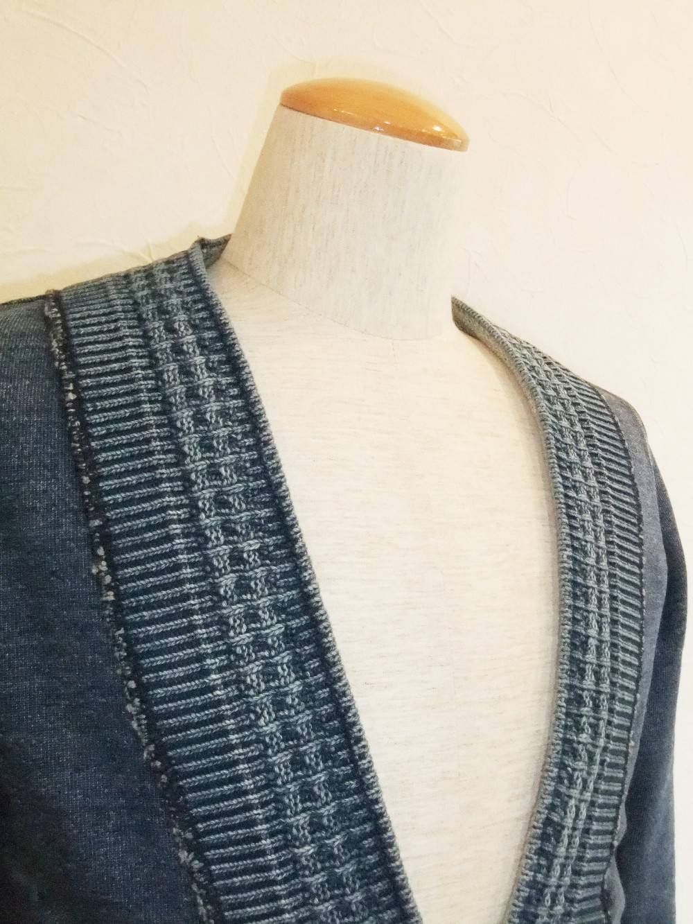 REMI RELIEF - INDIGO ZIP CARDIGAN | 4.444glad