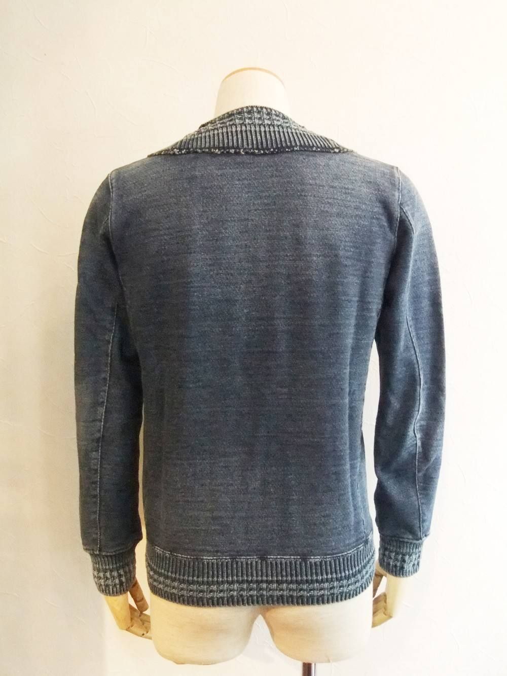 REMI RELIEF - INDIGO ZIP CARDIGAN | 4.444glad