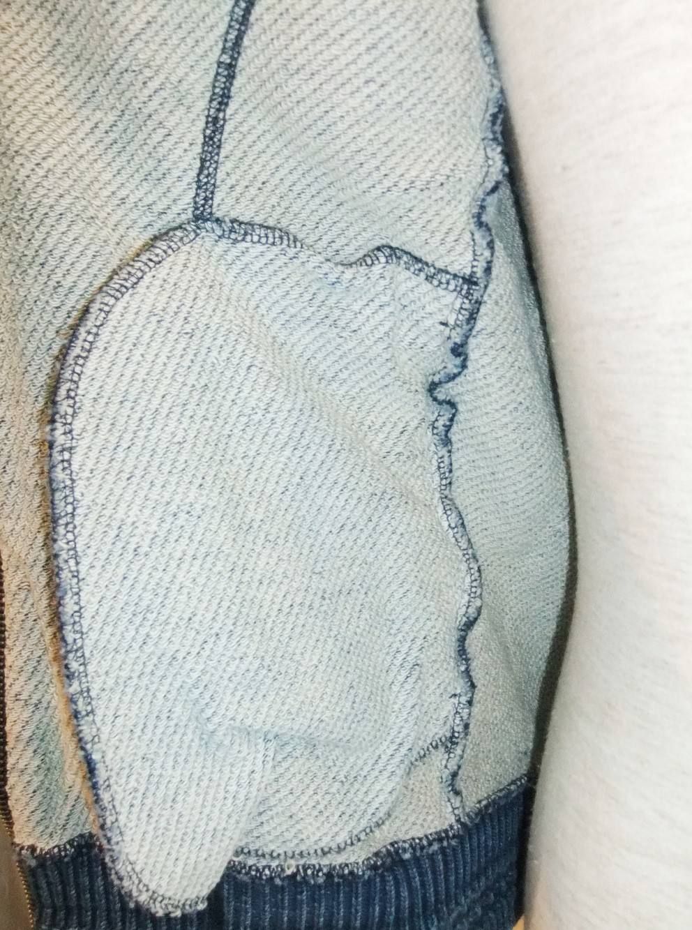 INDIGO ZIP CARDIGAN