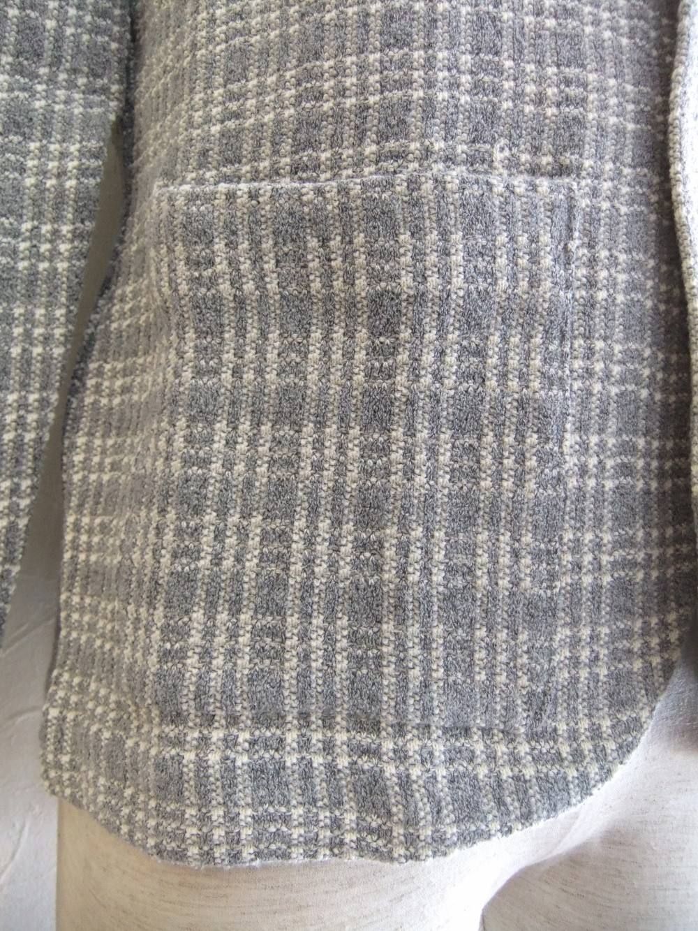 LARDINI チェック柄 ニットジャケット LARDINI - LARDINI (ラルディーニ) チェック ニット ジャケット