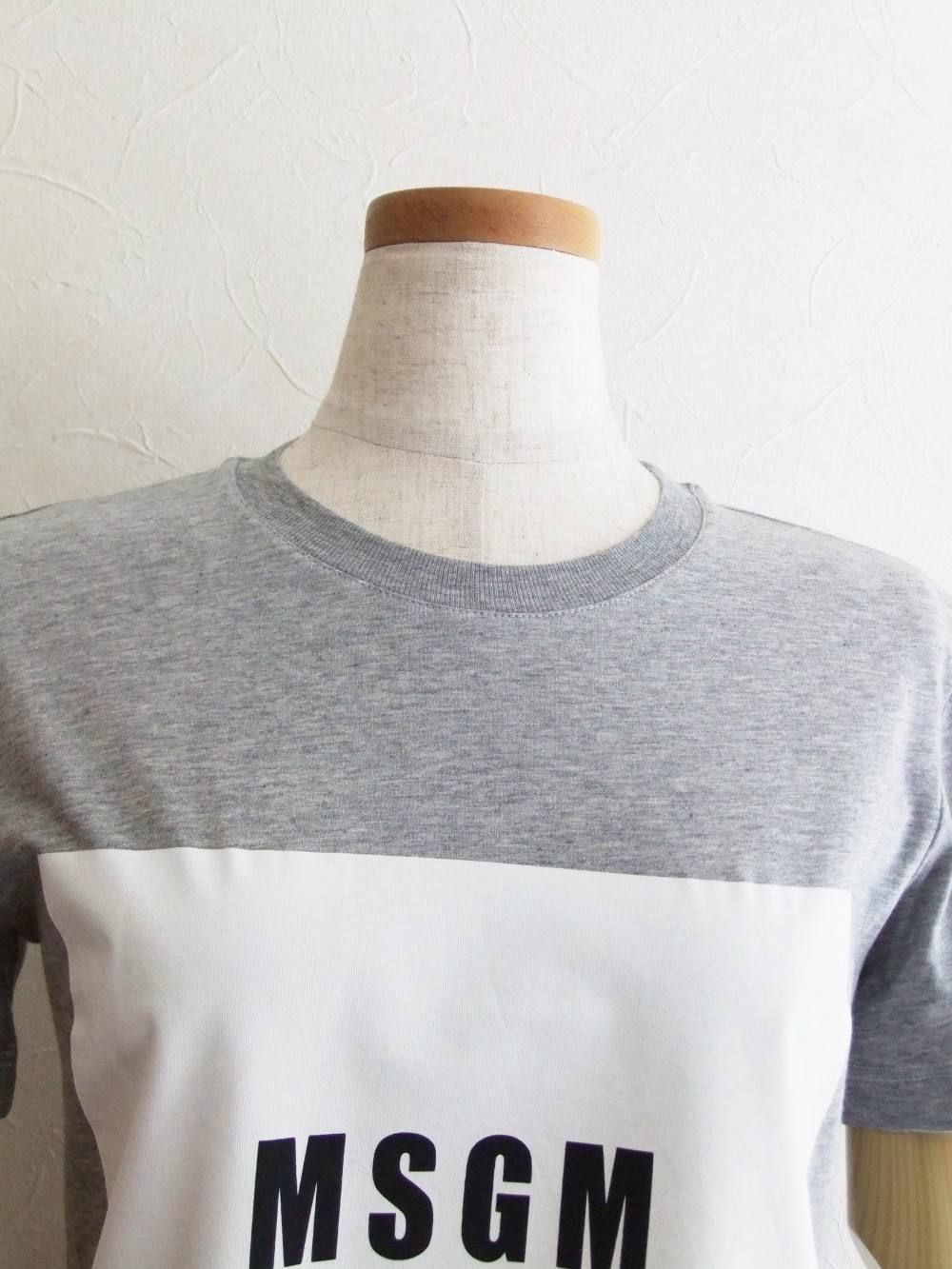 《LADIES》 COTTON T-SHIRT(GY)