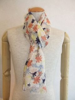 FLOWER PRINT STOLE