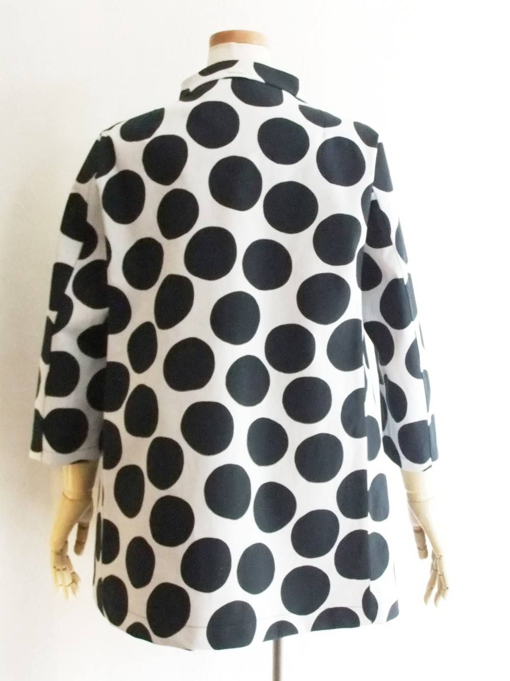 POLKA DOTS SPRING COAT