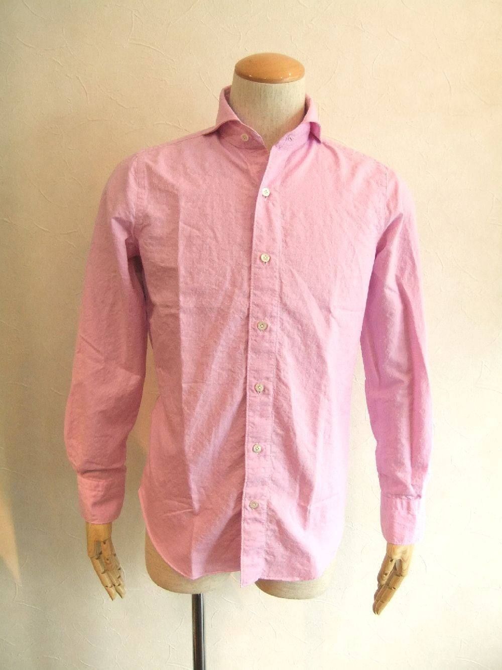 コットンシャツ SERGIO (Pink) 08111401