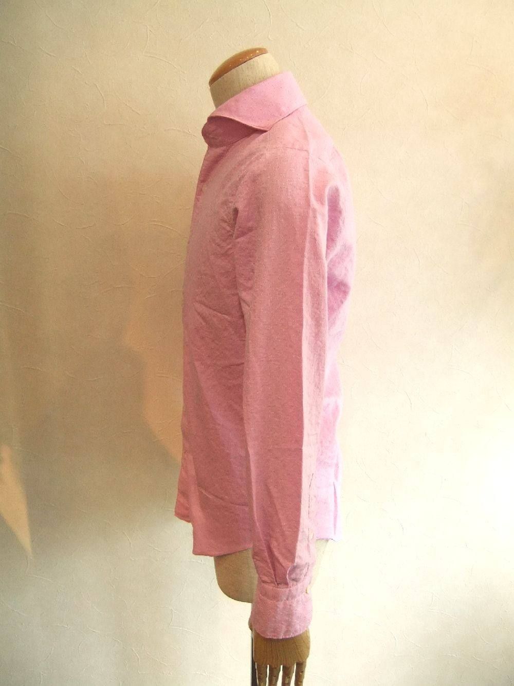 コットンシャツ SERGIO (Pink) 08111401