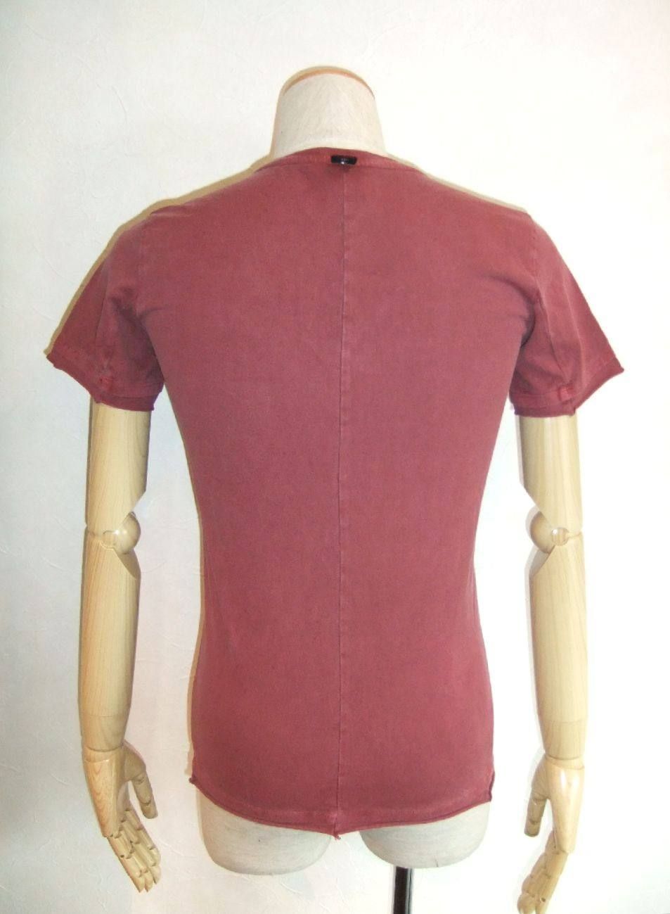 wjk POCKET T COMB-combed jersey 7042 lj22(Bordeax)
