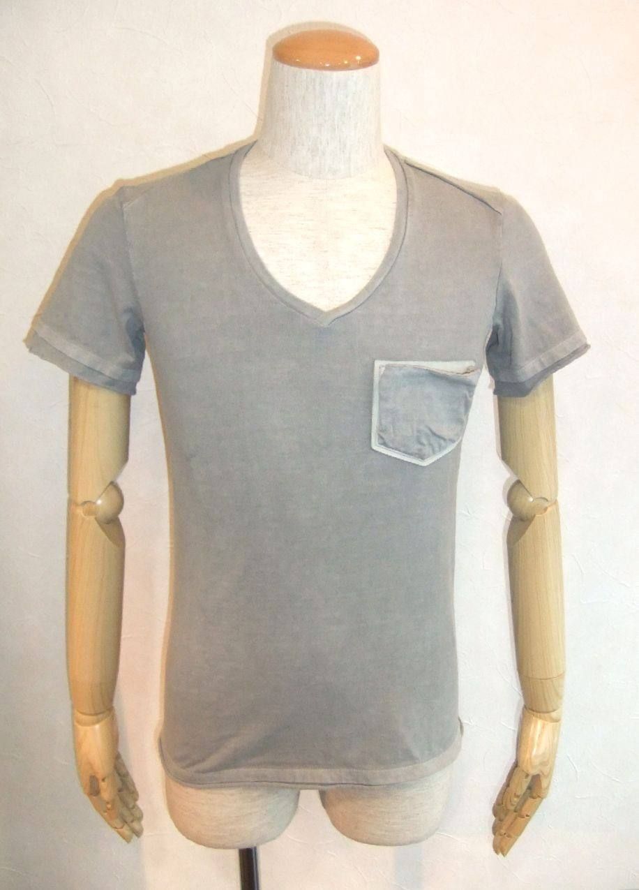 wjk POCKET T COMB-combed jersey 7042 lj22(Lt.Gray)