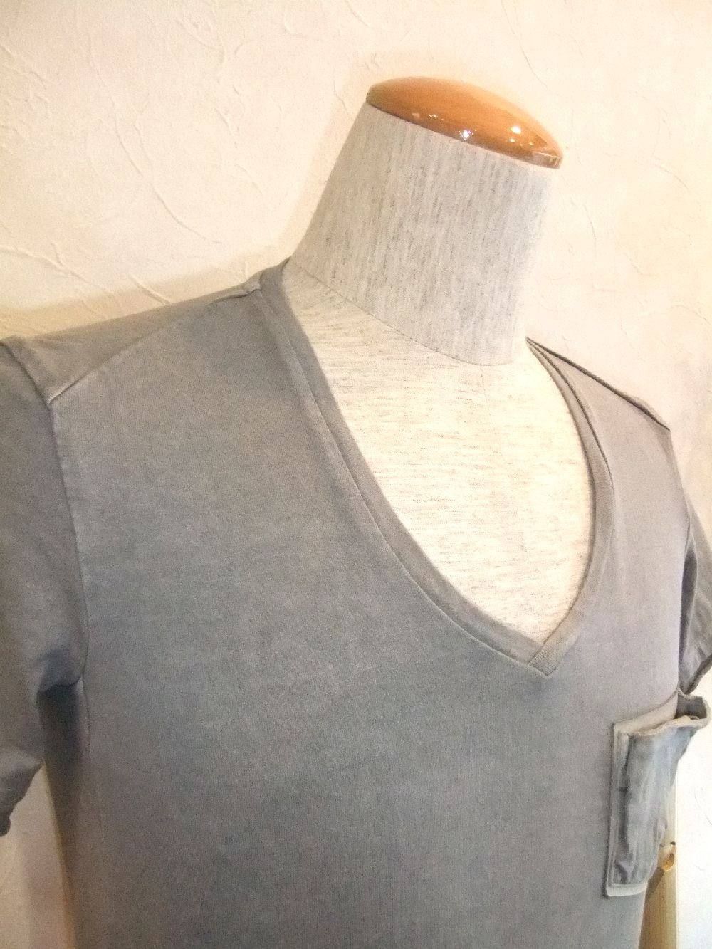 wjk POCKET T COMB-combed jersey 7042 lj22(Lt.Gray)