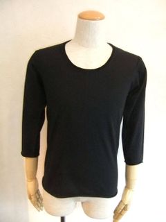 wjk CUT 3/4 U-NECK-tight jersey 7733 js01 (BK)