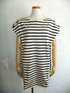 MARIN FRENCH SLV TUNIC(IVY×BK)