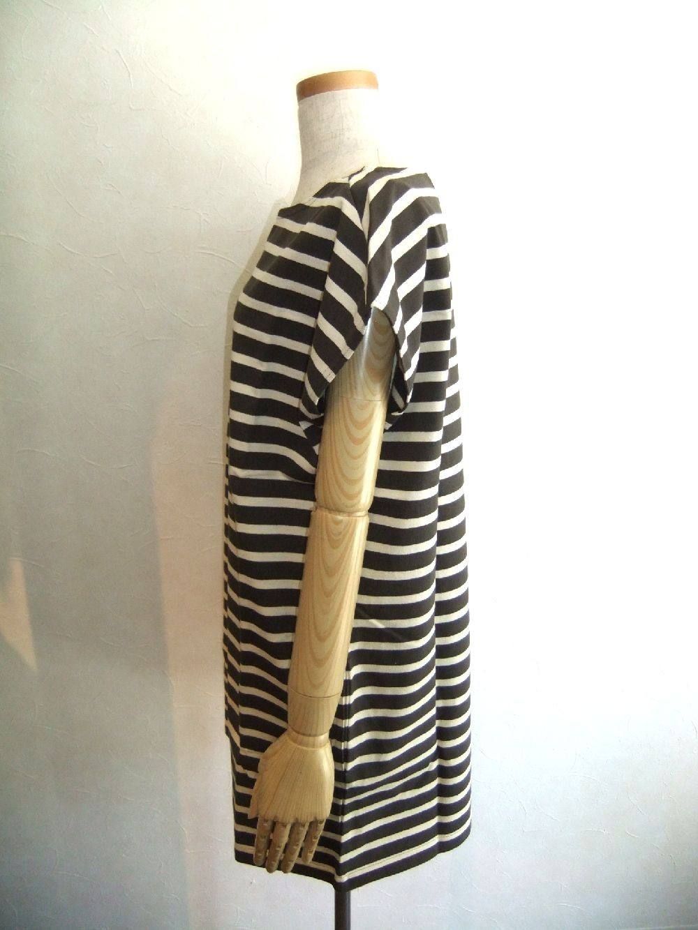MARIN FRENCH SLV TUNIC(BW×IVY)