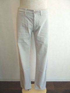 製品染めストレッチチノP033U-10040B-910(Light Gray)