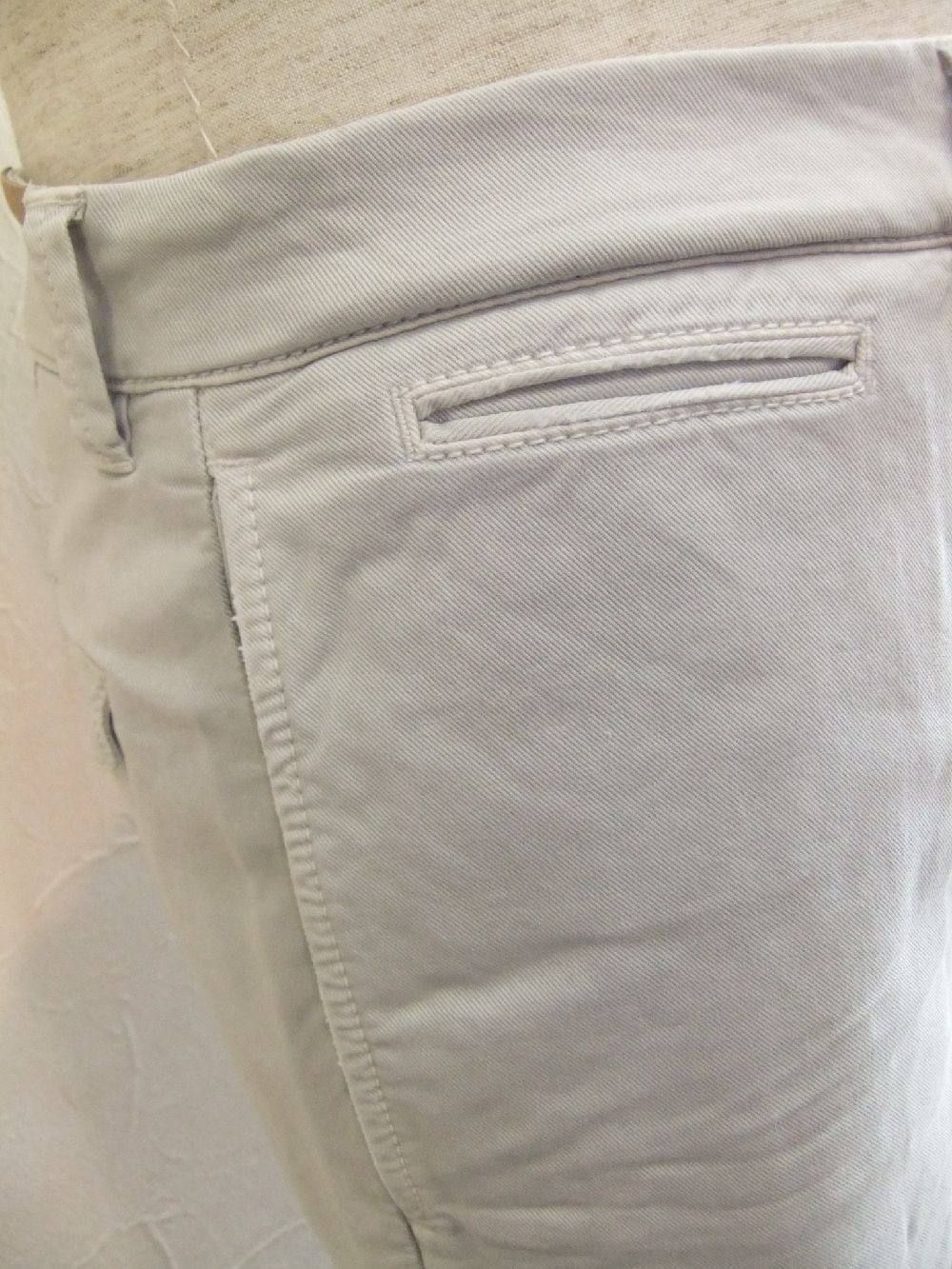 製品染めストレッチチノP033U-10040B-910(Light Gray)