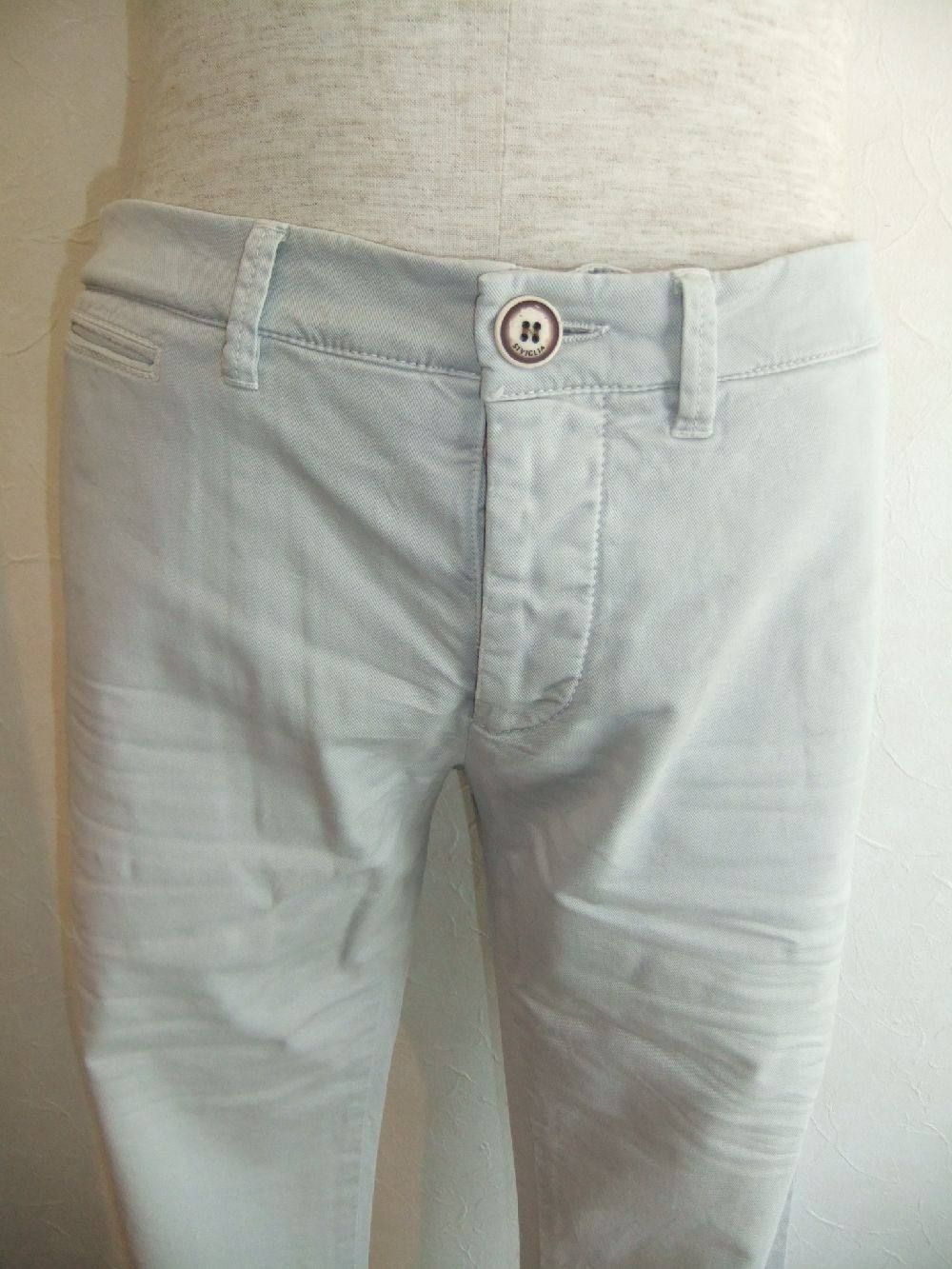製品染めストレッチチノP033U-10040B-910(Light Gray)